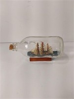 Mini Sailing Ship In A Bottle U16G