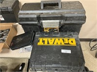 Dewalt Tool box and tools, empty dewalt box