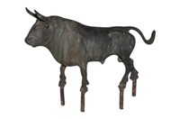 Bronze Bull Architectural Ornament