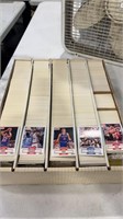 big box lot 1990 Fleer basketball cards