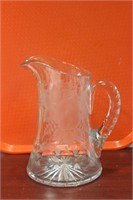 A Brilliant Cut Glass Pitcher