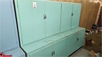 Wooden Storage Cabinet - Turquoise