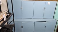 Wooden Storage Cabinet - Light Blue