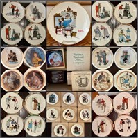 Norman Rockwell Collectable Plates- Original Boxes