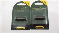 2 New Stanley Brass Door Viewer Glass Lens