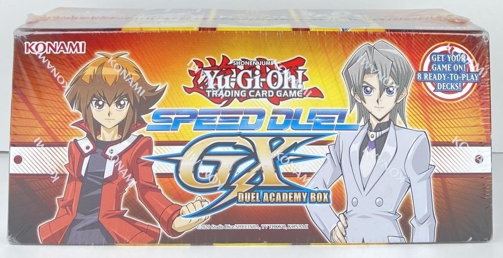 SEALED BOX OF YU-GI-OH CARDS