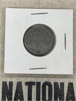 1898 "V Cents" Liberty Head Nickel Coin US Stars