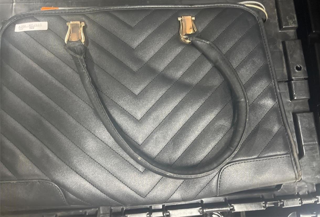 PREOWNED Laptop Bag for Women BLACK