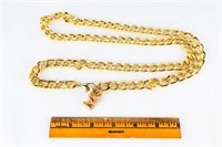 Michael Kors Large Gold Colored Chain Necklace