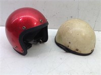 (2) Vtg Cycle Helmets