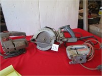 SKILSAW , 2 JIGS SAWS, - ALL WORKS