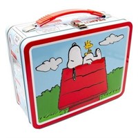 NMR Peanuts Snoopy Embossed Tin Fun Box