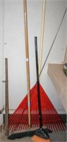 Broom; Shop Broom; Plastic Leaf Rake