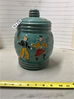 Early 1940s Red Wing -Dancing Peasant cookie jar