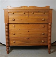 Antique Canadiana Pine Dresser