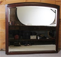 Wood Framed Mirror - 44"h x 45"w