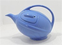 Hall China football teapot