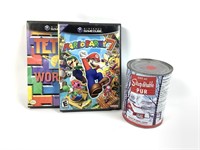 2 jeux GameCube: Tetris worlds et Mario Party 7