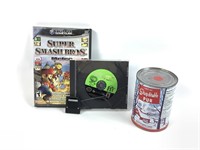 2 jeux GameCube: Super Smash Bros & Pikmin + carte