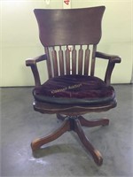 Masonic Lodge Swivel chair with cushion pad