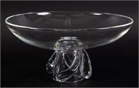 STEUBEN FOOTED BOWL / COMPOTE