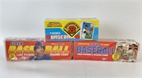 Fleer and Bowman Baseball Cards in Original Boxes