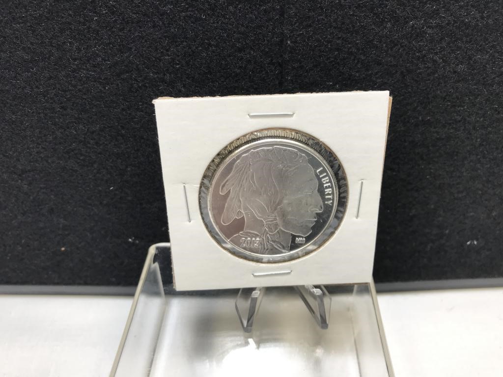 1oz. Silver Bullion Indian Head