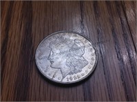 Morgan silver dollar 192q