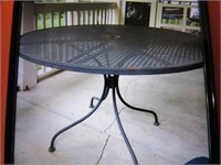 metal patio table(no chairs)