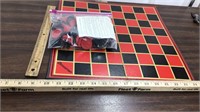Pressman Checker Board, pieces & rules