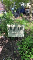 Gratitude Garden Sign