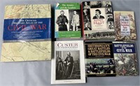 Civil War Related Books Lot Collection