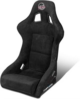 Auto Dynasty Black Alcantara Racing Seat (Large)