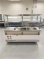 Low Temp Commercial Refrigerator Serving Station
