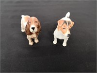 BESWICK dog figures, made in England.