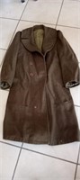 Wool Military Trench Coat,Some Damage. Looks Like