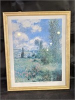 Framed Clause Monet Art