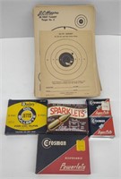 (N) J.C.Higgins 50 Foot Paper Targets, Vtg. D