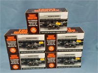 5 NIB "Trustworthy" Die Cast Metal Banks