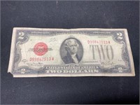 1928-G Red Seal $2