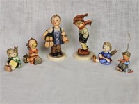 Group of 6 Goebel W Germany Hummel Figurines