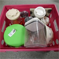 Lot of Travel Mugs, Food Storage Containers - Etc