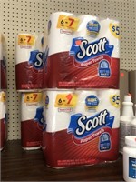 4 Packs of 6 ct. Scott Paper Towels