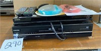 Sony Blue Ray, Toshiba DVD/VHS Player, ISpeaker