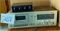 Fisher Cassette Deck - CR4013, Realistic Spkr Cntl