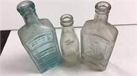 1940 Winchester Virginia Tiny bottle & 2 medicine