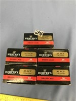 5 boxes of Herter's 45 ACP, 230 grain cartridges (
