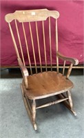 Vintage Wooden Rocking Chair