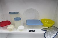 Storage Containers, Some Tupperware