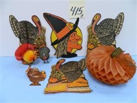 Thanksgiving & Halloween Cardboard Cut Outs